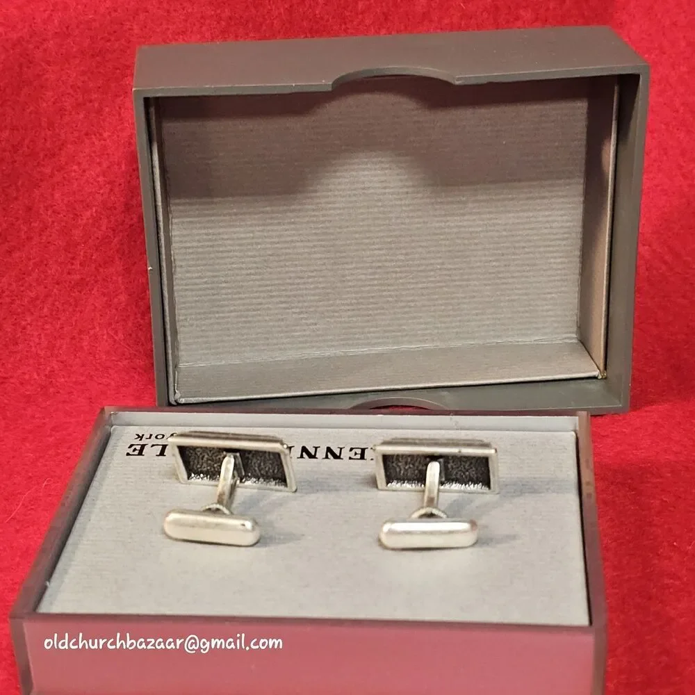 Kenneth Cole REACTION Cuff Links, silvertone - Bottle Opener & Cap